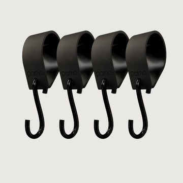 S-hooks – Set of 4 | With Rubber Loop