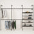 KIM DOUBLE 3 METAL – 5 hyller | Walk-in closet