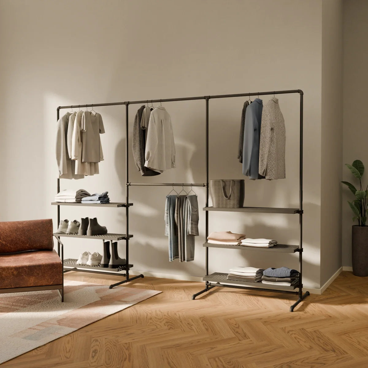 LAS 3 METAL – 6 shelves