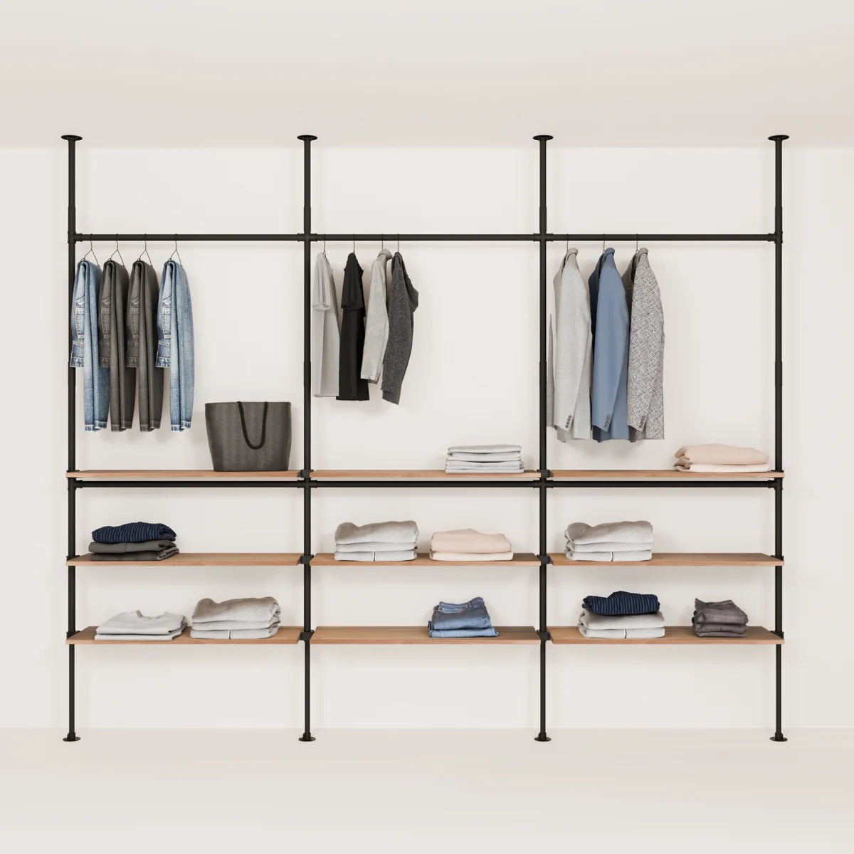 LOFT 3 OAK – 9 hyller