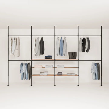 LOFT 4 OAK – 6 hyller i midten