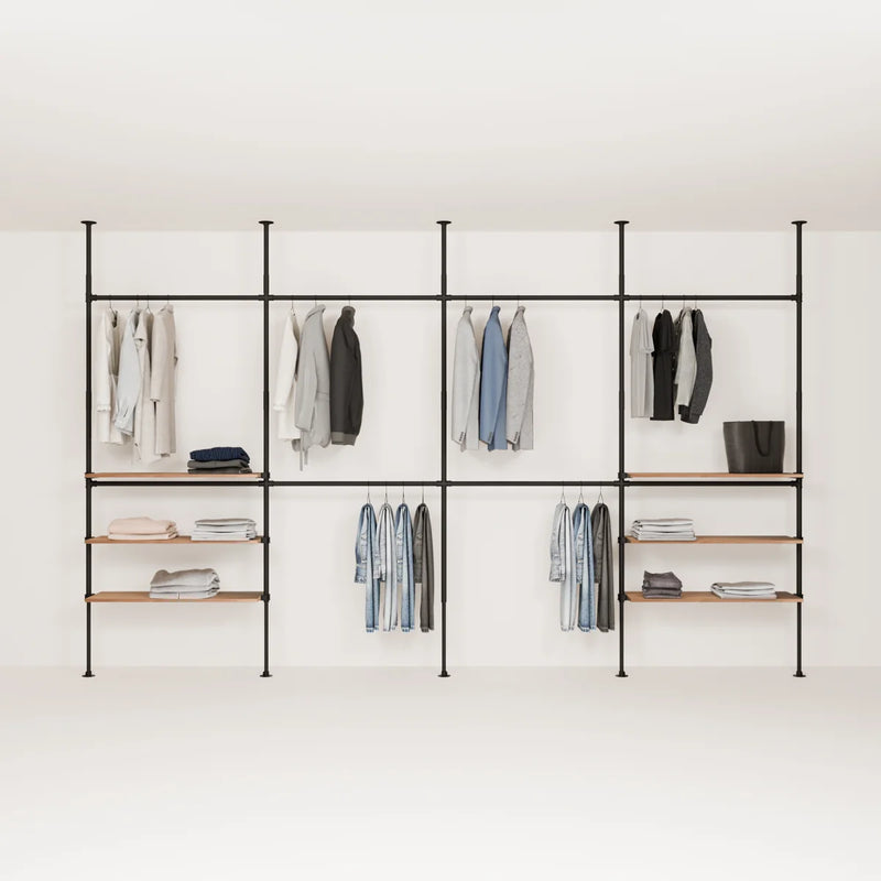 LOFT 4 OAK – 6 utvendige hyller