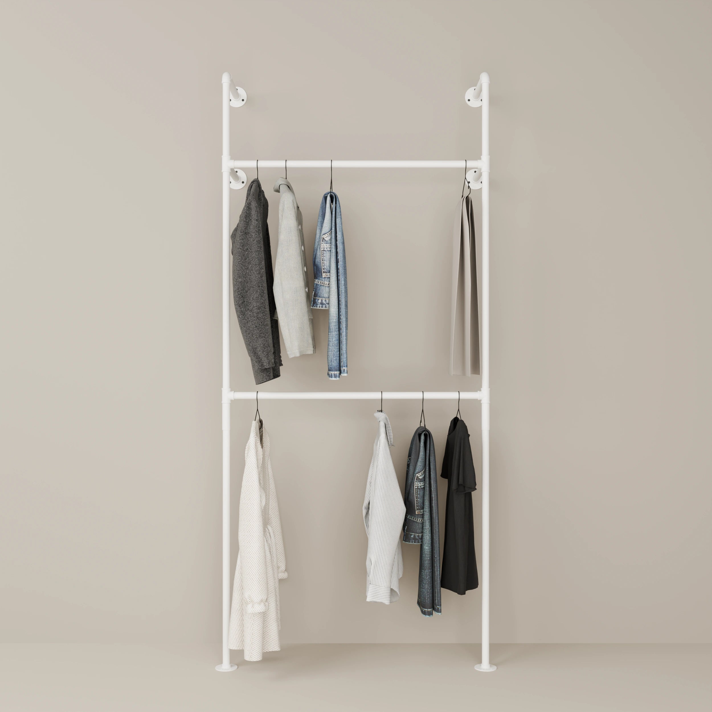 KIM DOUBLE 1 – hvit