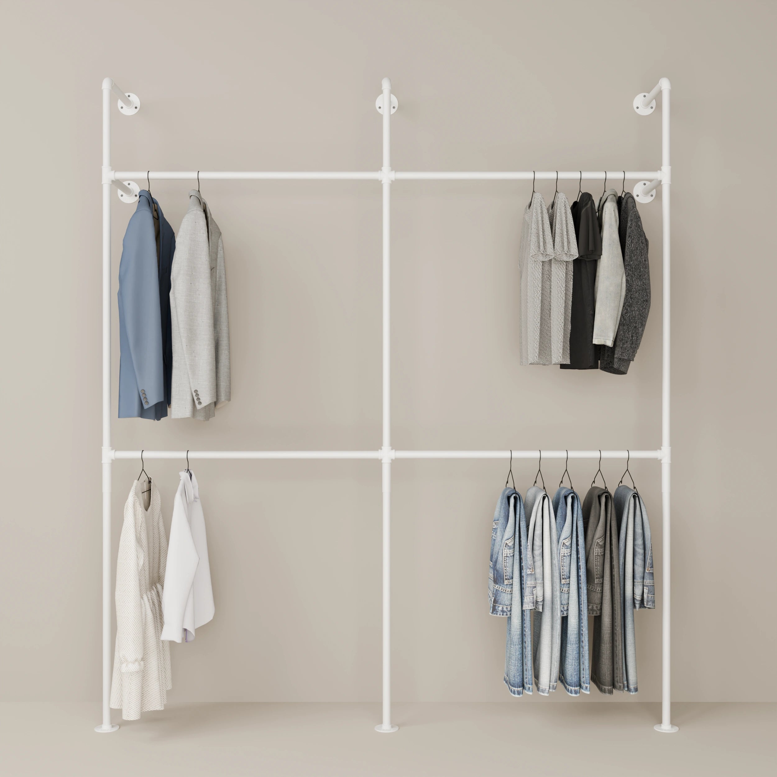 KIM DOUBLE 2 – Hvit