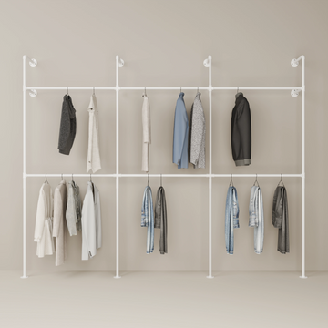 KIM DOUBLE 3 – Hvit