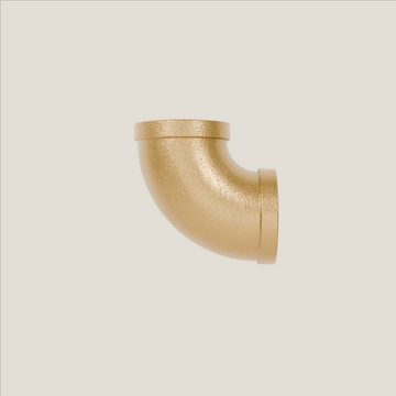 90° Angle Connector – Gold