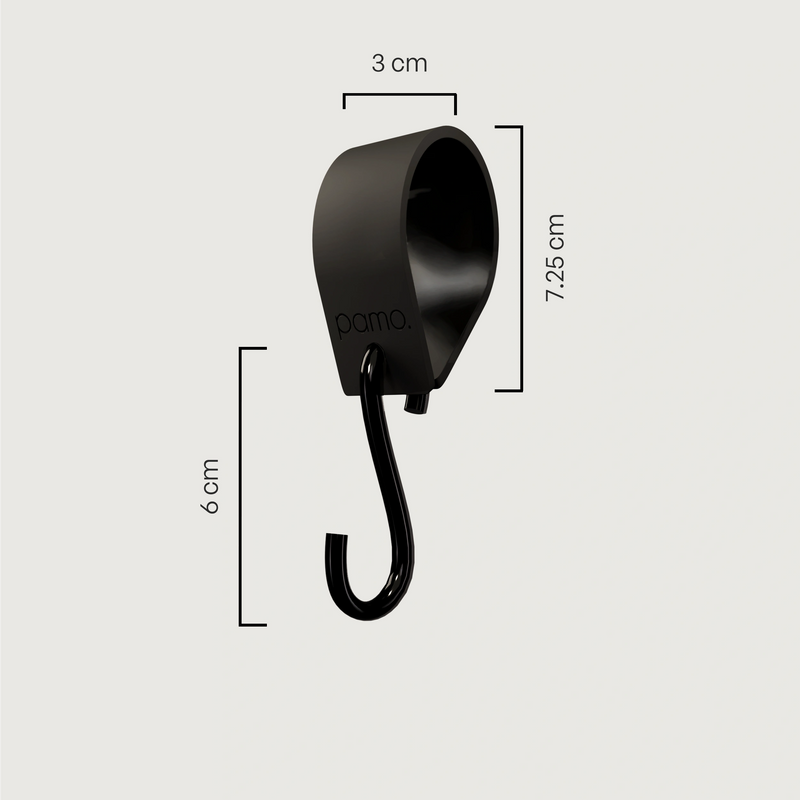 S-hooks – Set of 4 | With Rubber Loop