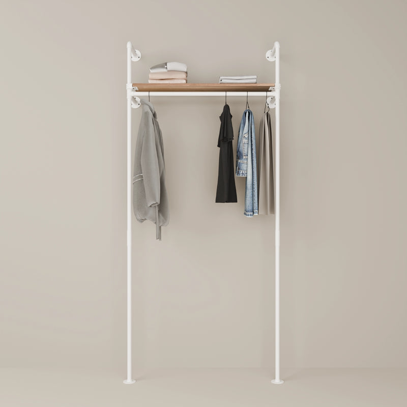 KIM 1 OAK – 1 øverste hylle | hvit