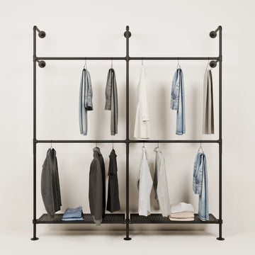 KIM DOUBLE 2 METAL – 2 hyller nederst