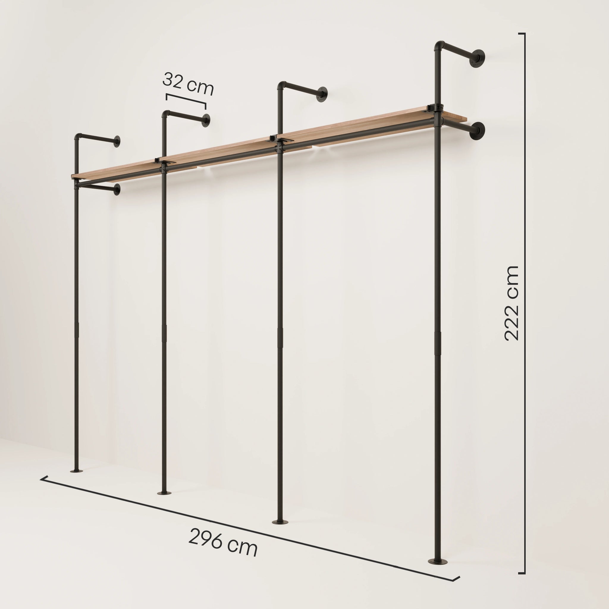 KIM 3 OAK – 3 hyller