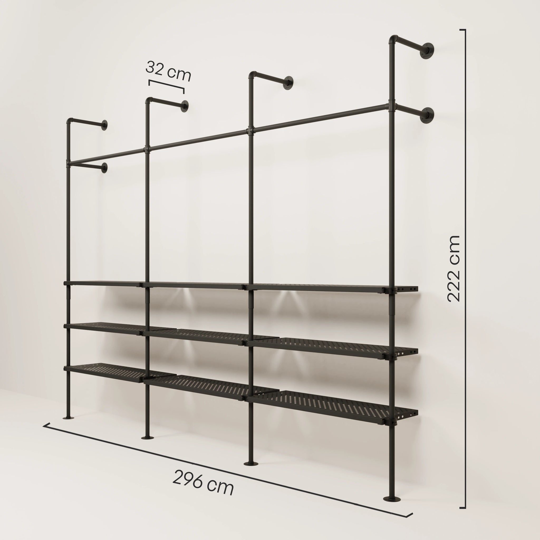 KIM 3 METAL – 9 shelves
