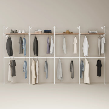 KIM DOUBLE 4 OAK – 4 hyller