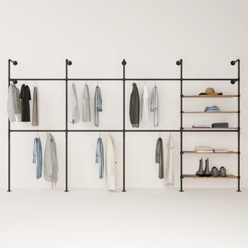 KIM DOUBLE 4 OAK – 5 hyller