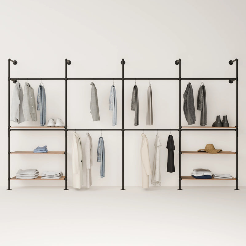 KIM DOUBLE 4 OAK – 6 hyller