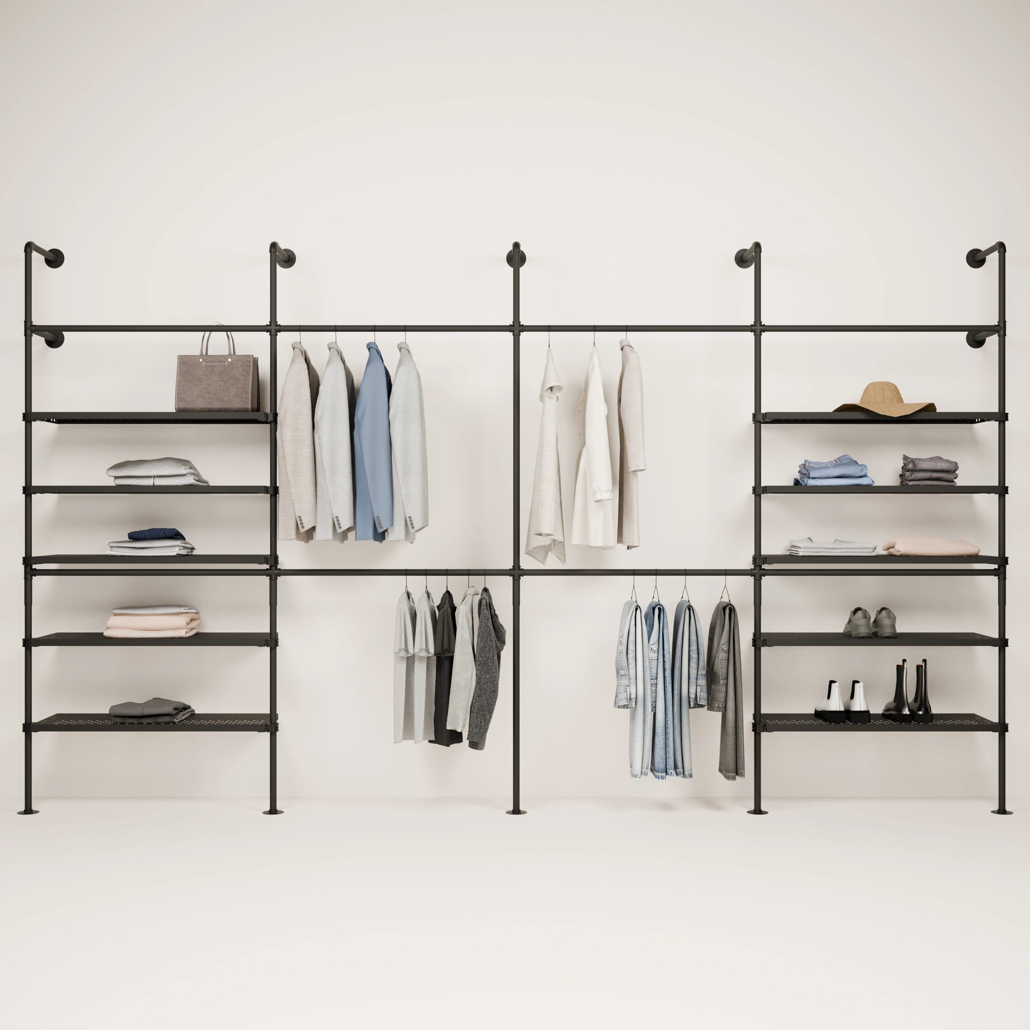 KIM DOUBLE 4 METAL – 10 shelves
