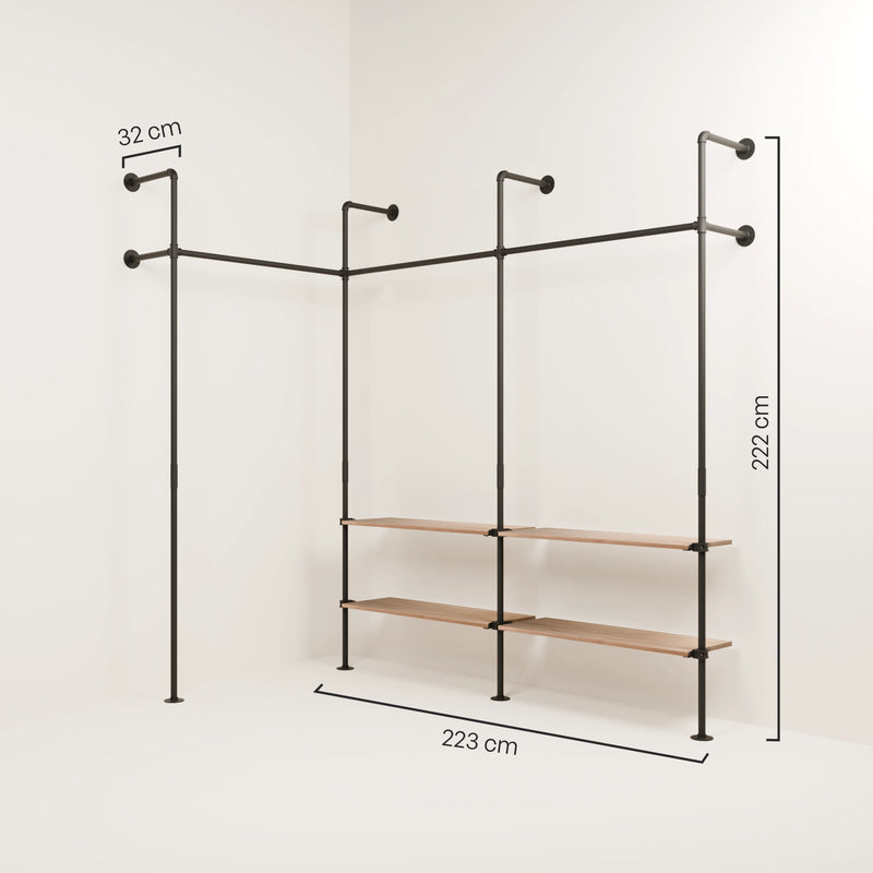 KIM EDGE 3 OAK – 4 shelves