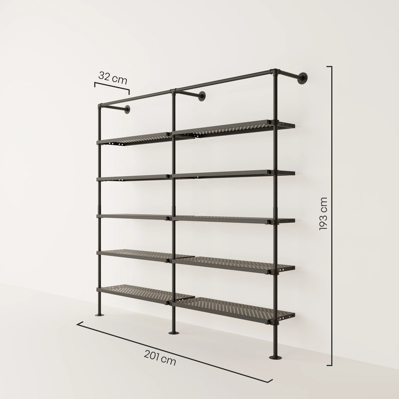 TIM 2 METAL – 10 shelves